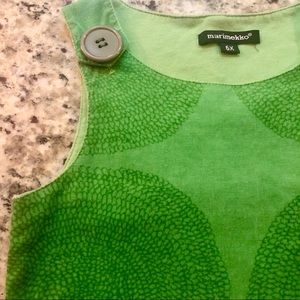 Marimekko Dresses - Marimekko Green Corduroy Dress Jumper 6x Marimekko Dresses - Marimekko Green Corduroy Dress Jumper 6x